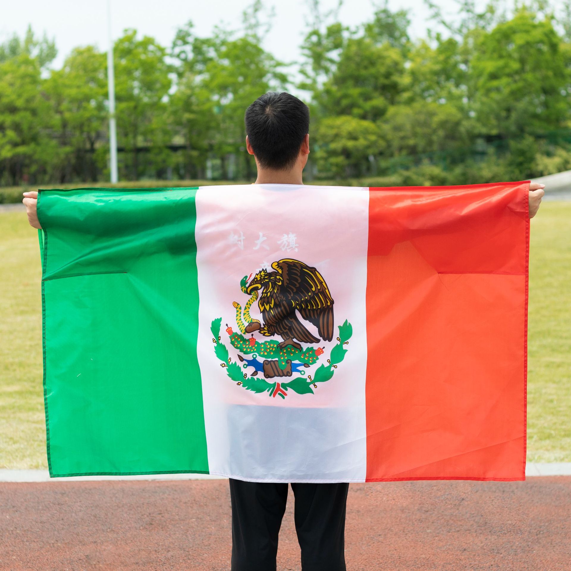 Chuangdong flag with cuffs and a shawl flag, the World Cup flag of the United States, Canada and Mexico, polyester digital printed Mexican flag, fan cheering products pic 20