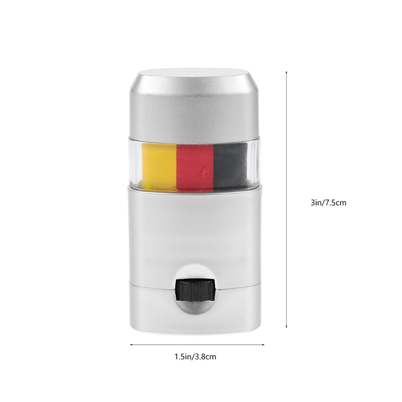 Chuangdong Flag's three-color flag face color for the World Cup fans in the US, Canada and Mexico, as well as customized sports face colors for football event fans details Picture