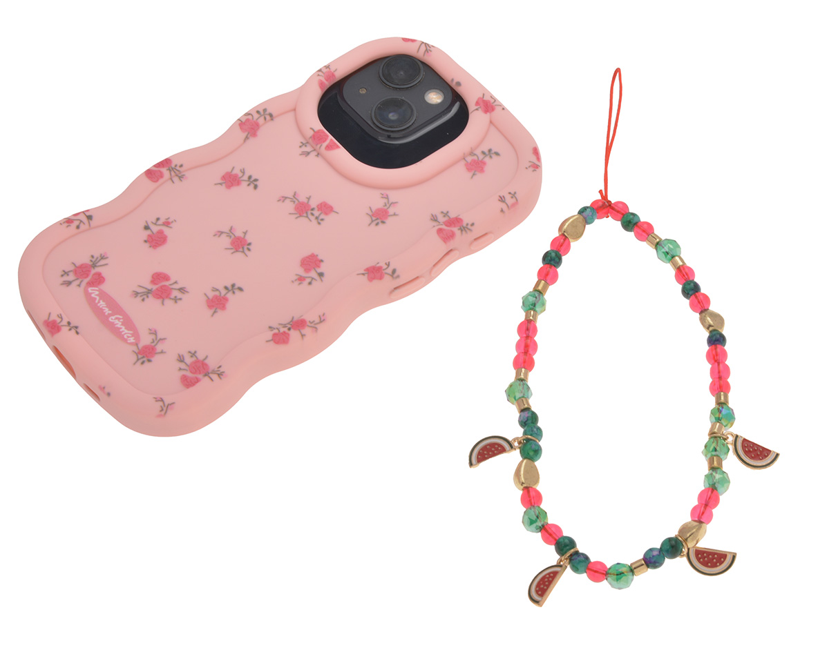 多巴胺撞色调节手机挂绳短款通用手机壳背夹绳结实耐用时尚包挂手机链手机链女短款时尚详情3