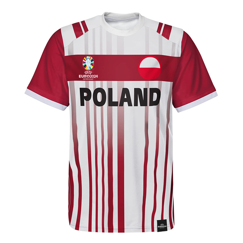 Chuangdong Flag Cross-border European Cup Manchester United jerseys, football uniforms, quick-drying T-shirts, round-neck short-sleeved training suits, fan supplies customization details Picture