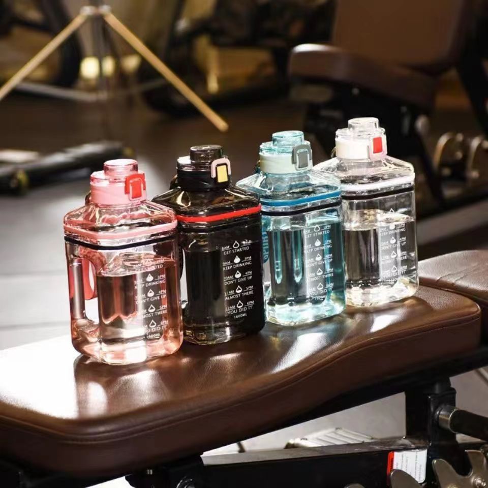 2L ton bucket, high appearance level, sports large water bottle, 2000ml large water cup, large capacity water bucket cup, children