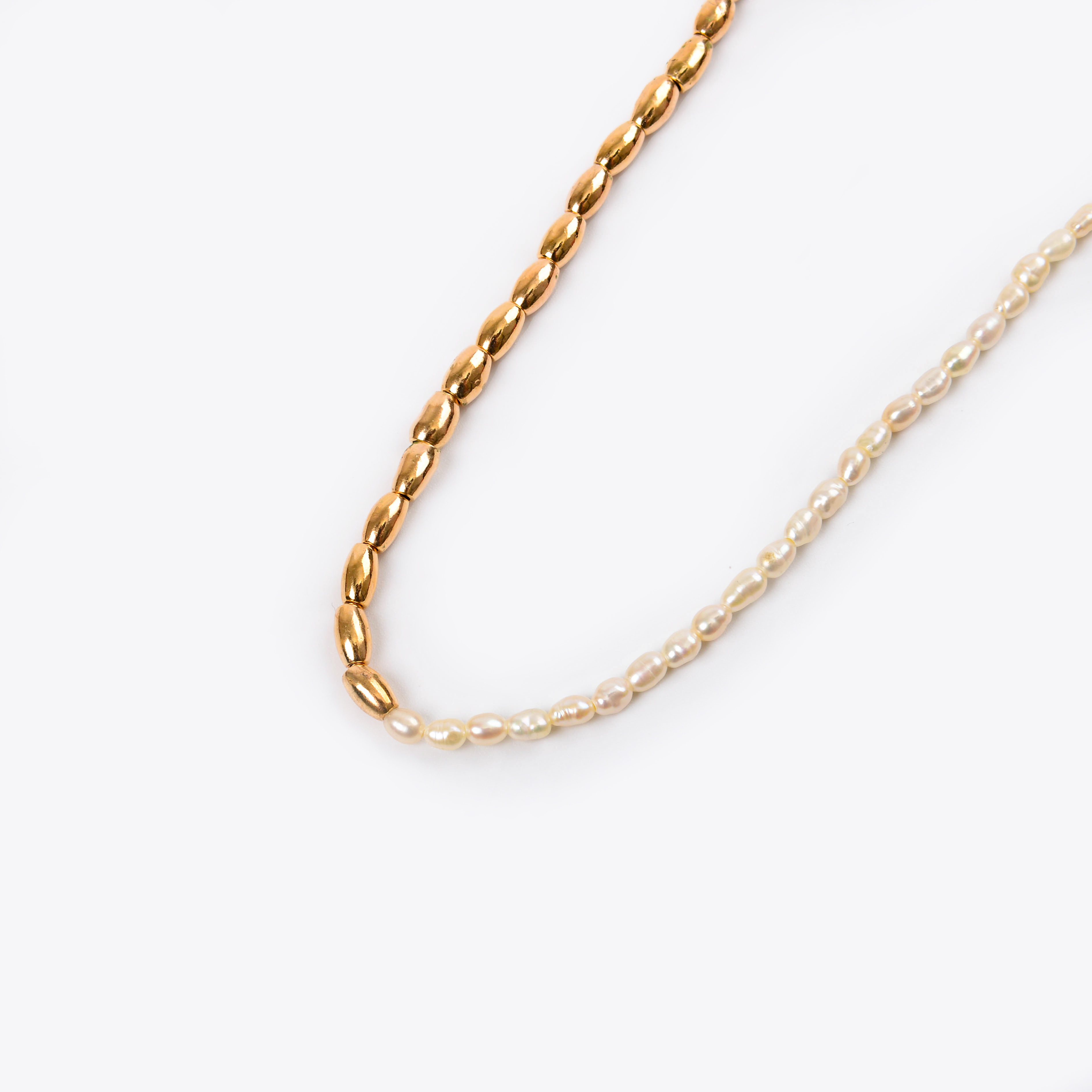 项链/沙金/不锈钢项链/银饰/锆石项链白底实物图