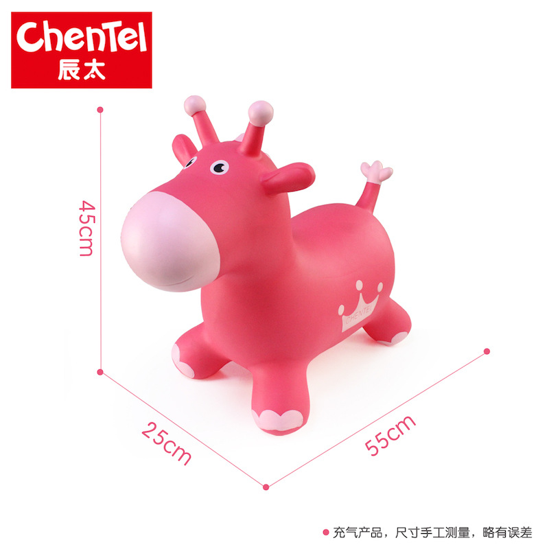Chentai Children's Jumping Horse, rubber horse, PVC music toy, horse, baby mount, inflatable toy wholesale and customization Application Scenario