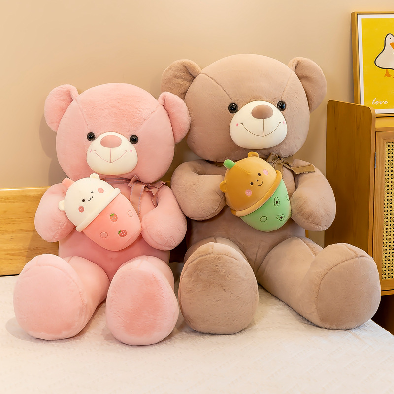 Creative best-selling Teddy bear plush toys, large panda dolls, Christmas and Valentine's Day gifts are now available for distribution Specification drawing