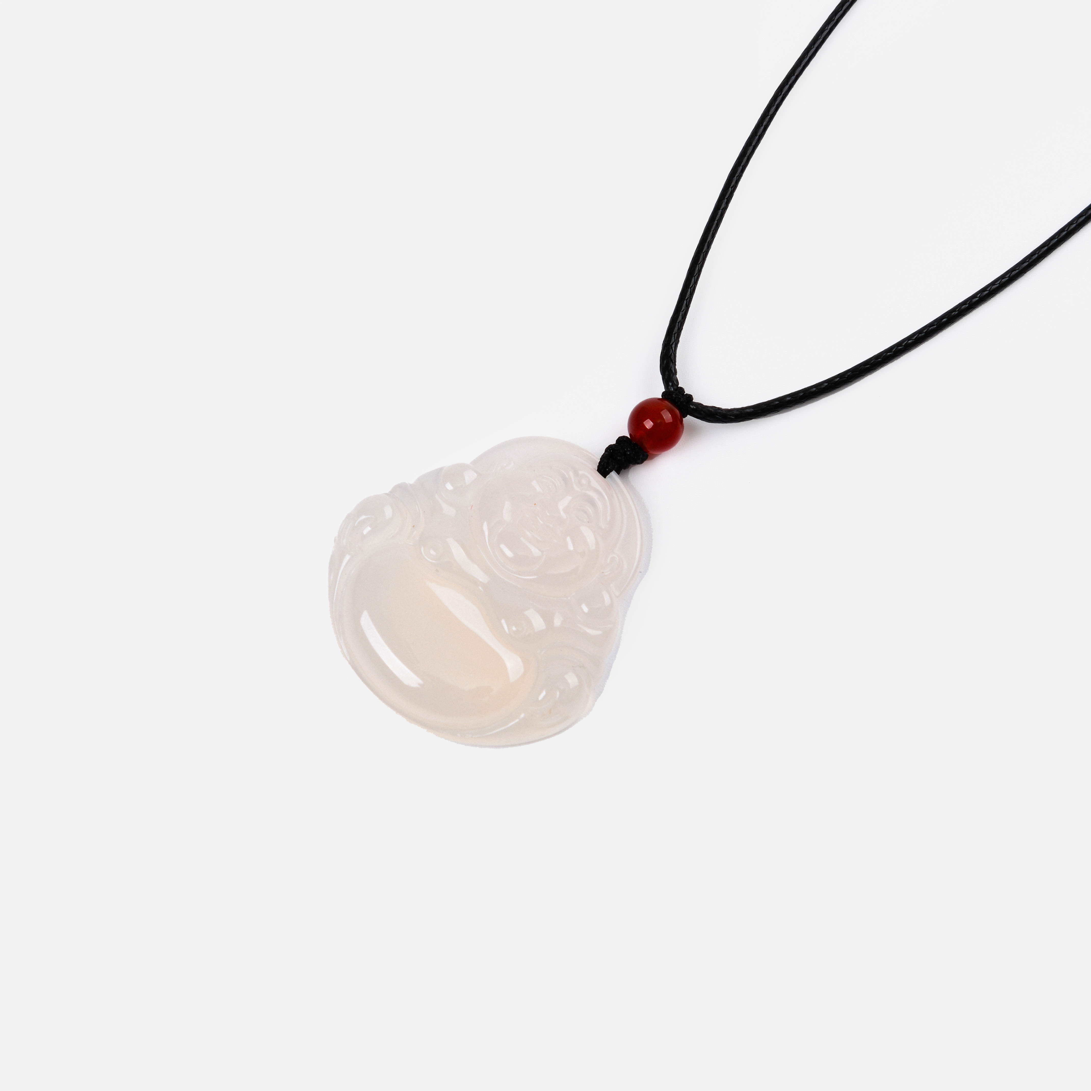 Leather rope necklace, rope pendant, hanging rope, black thin hanging rope pendant, rope gold pendant, special red rope neck hanging necklace Item Picture