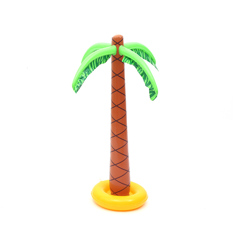 Inflatable coconut tree setting props, stage decoration, inflatable coconut tree beach toys, inflatable coconut tree decoration details Picture