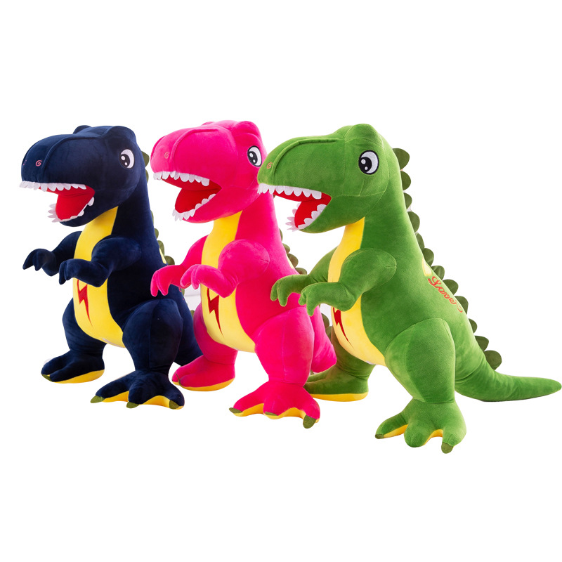 Large Tyrannosaurus rex plush toy, cross-border simulation dinosaur plush toy, boy's birthday gift, children's doll delivery Item Picture
