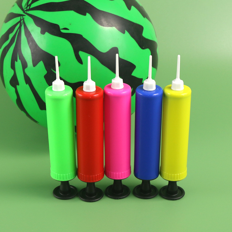 Small ball mini basketball air pump with air needle, small basketball air pump, wholesale air pump, hand-pushed portable air pump full figure
