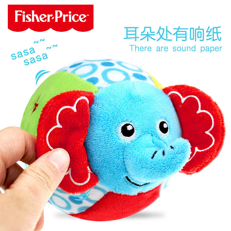 Chen Tai Baby's bell-ringing baby's hand-held ball training, tactile cloth ball, bell ball toys, 6-12 months old details Picture
