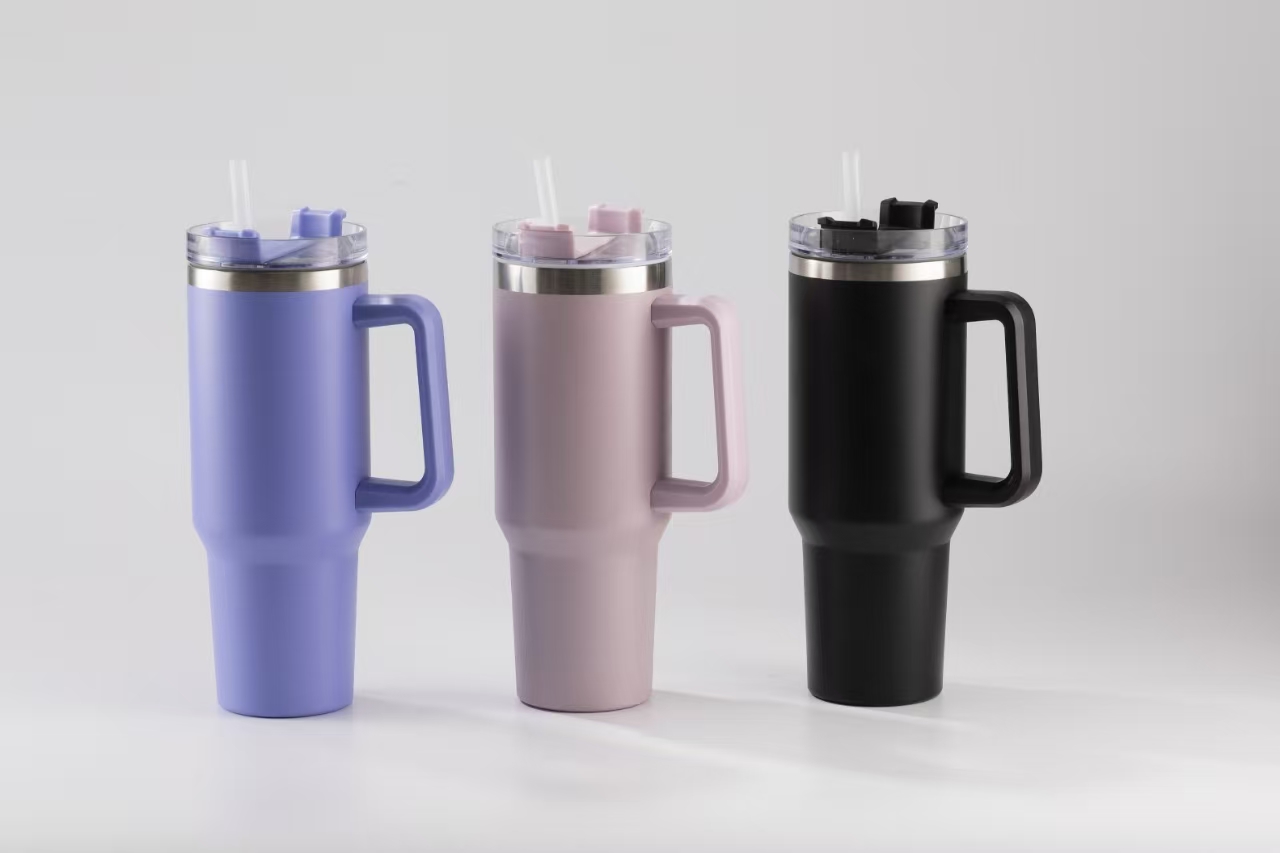 40oz汽车杯一代304不锈钢保温杯大容量冰霸杯便携吸管保温杯