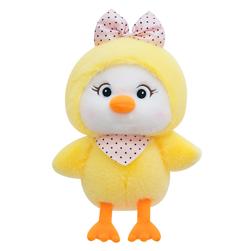 New cute little chicken plush toys, adorable chicken figurines, stuffed dolls, plush pillows, children's companion gifts Item Picture