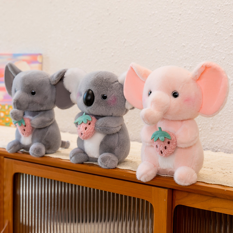 New cute foodie series small figurines, 8-inch dolls, claw machine dolls, plush toys, small size gifts Specification drawing