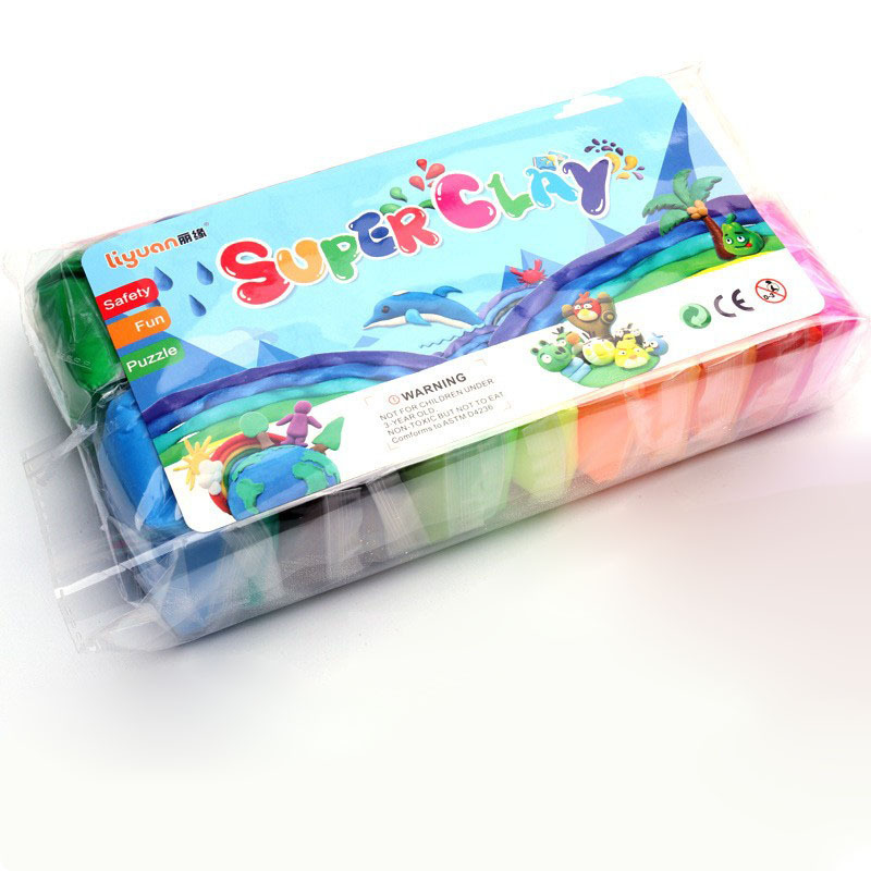 Ultra-light clay 36-color and 24-color sets, direct supply from the manufacturer, children's diy toy plasticine clay LNA-36 clay Item Picture