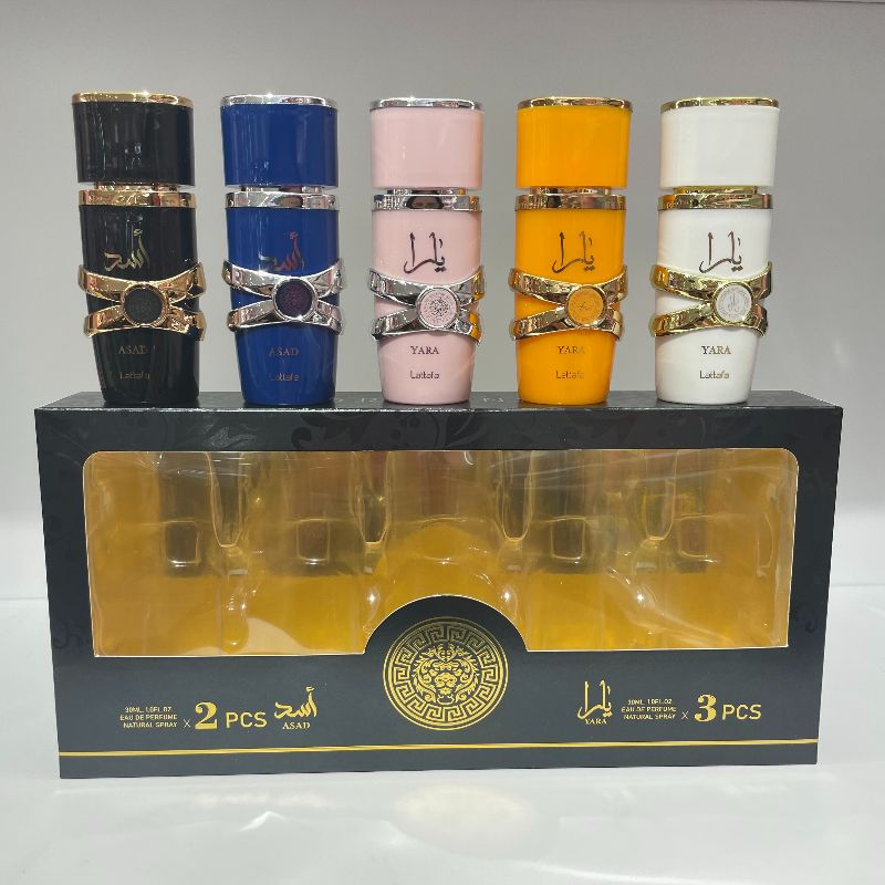 30ML*5PCS YARA perfume 5-in-1 set 2PCS man+3PCS woman Perfume YARA Perfume