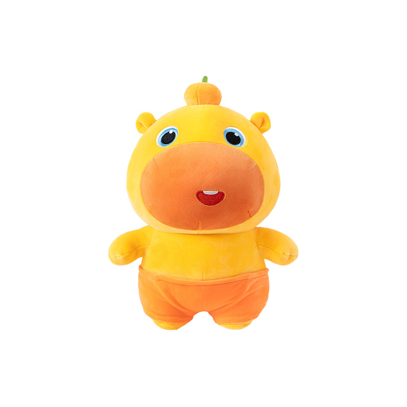 The official co-branded Capybara Lulu plush toy, the Internet celebrity funny emoji doll, and the Kapibala figurine Item Picture