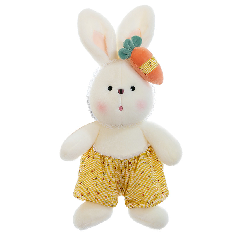 Popular online celebrity rabbit plush toys, bed pressing dolls, warm sun dolls, soothing sleeping cushions, wedding gifts for girls Item Picture