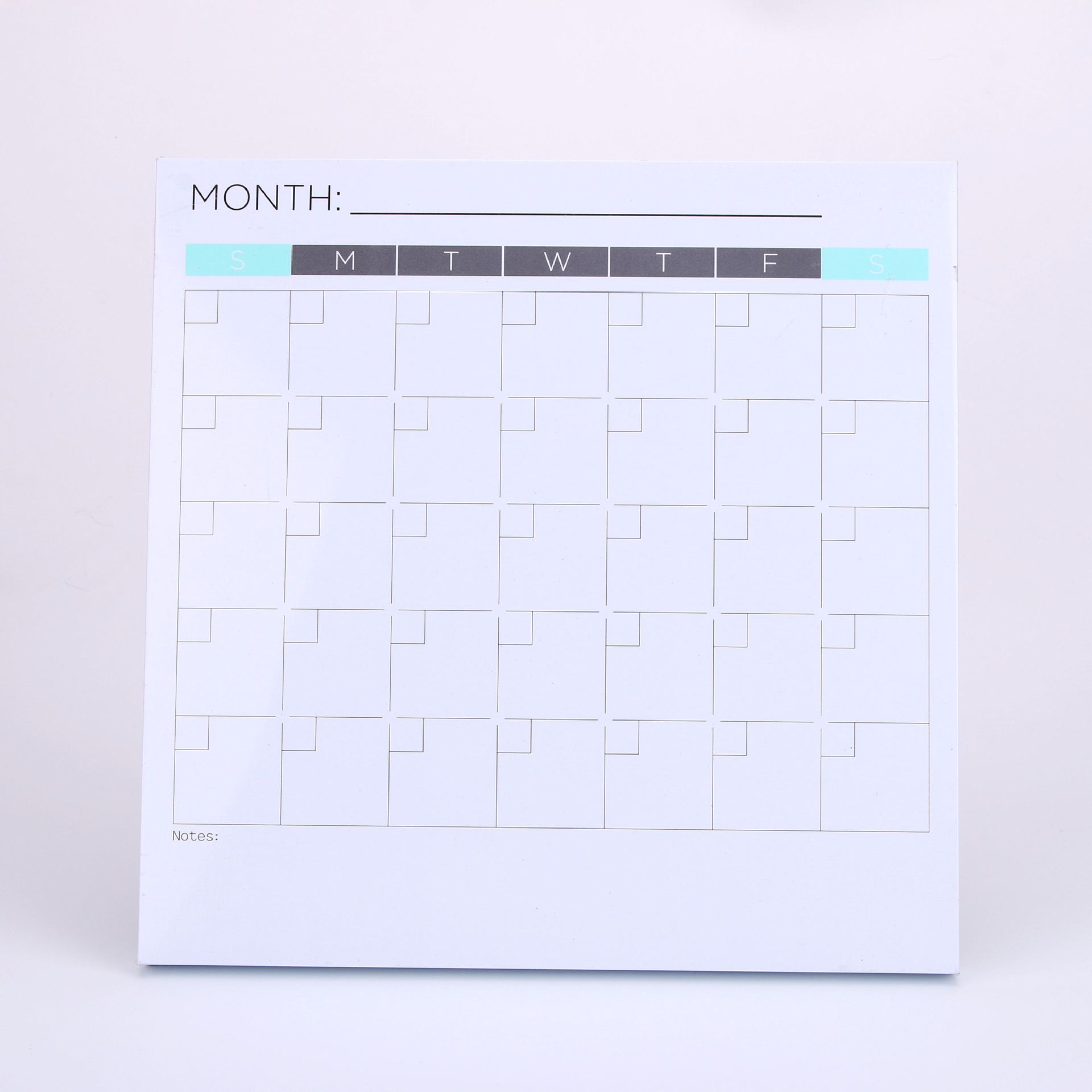 跨境专供可水洗干擦磁性冰箱贴日历软磁留言板办公写字板学生用 品