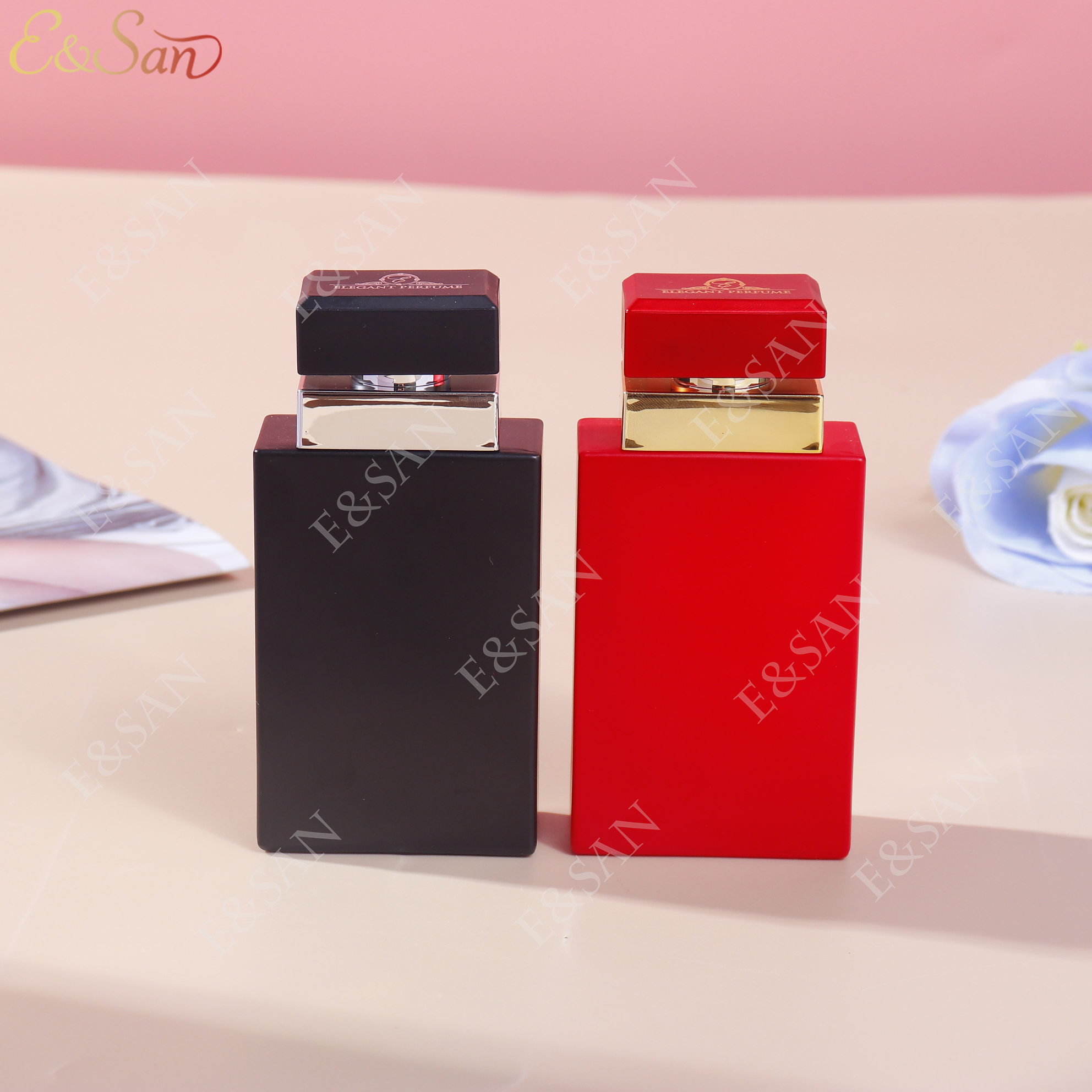 YS911C-50ML 彩色定制款香水瓶玻璃瓶