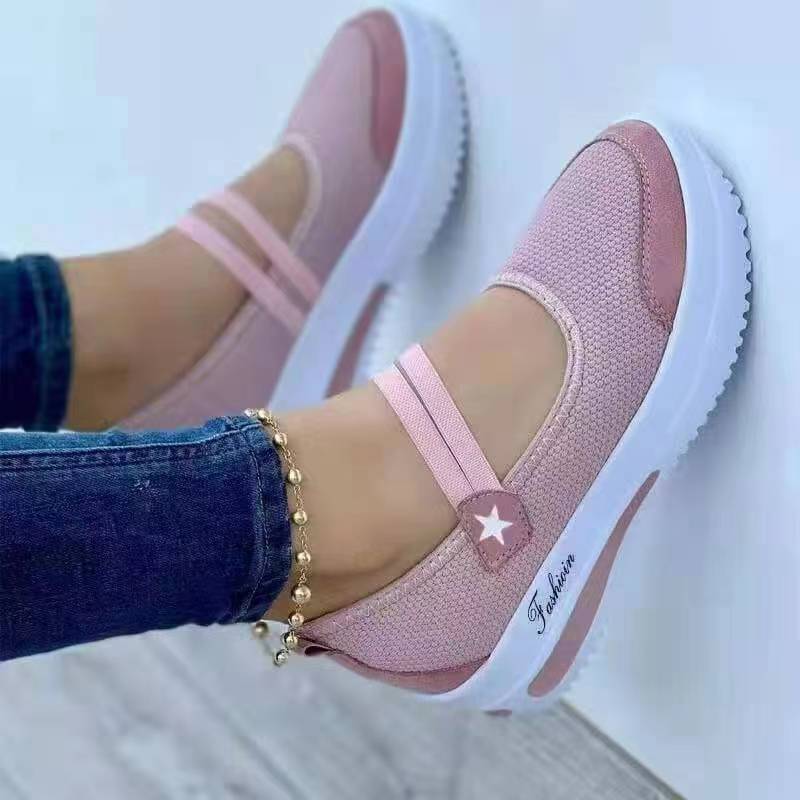 Aliexpress 2024 Summer New canvas textile solid color daily wear low-top black wedge heel round toe single shoe in stock Application Scenario