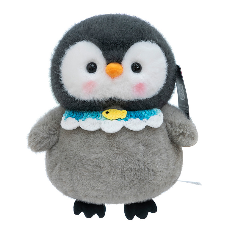 Authentic Penguin Doudou plush toys, cute little penguin lobster dolls, soothing stuffed dolls, as a gift for children Item Picture