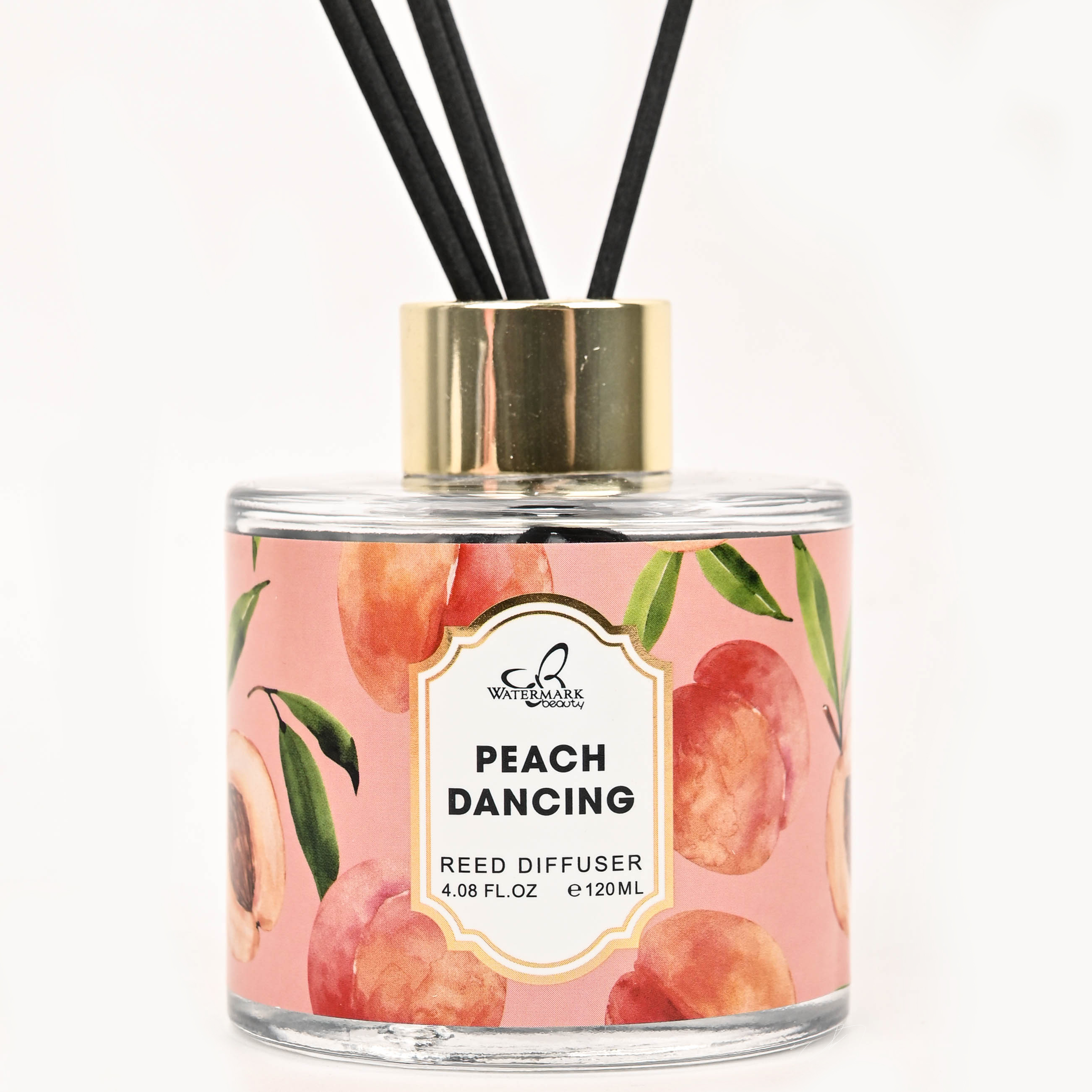 Wood-scented fireless aromatherapy decorative item, high-end bedroom home aromatherapy, indoor bathroom deodorizing, long-lasting fresh fragrance, white peach oolong Item Picture