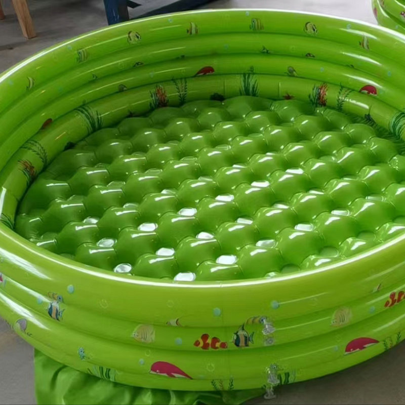 The manufacturer supplies thickened PVC inflatable circular water pools for home infants, children, baby swimming pools and ocean ball pools details Picture