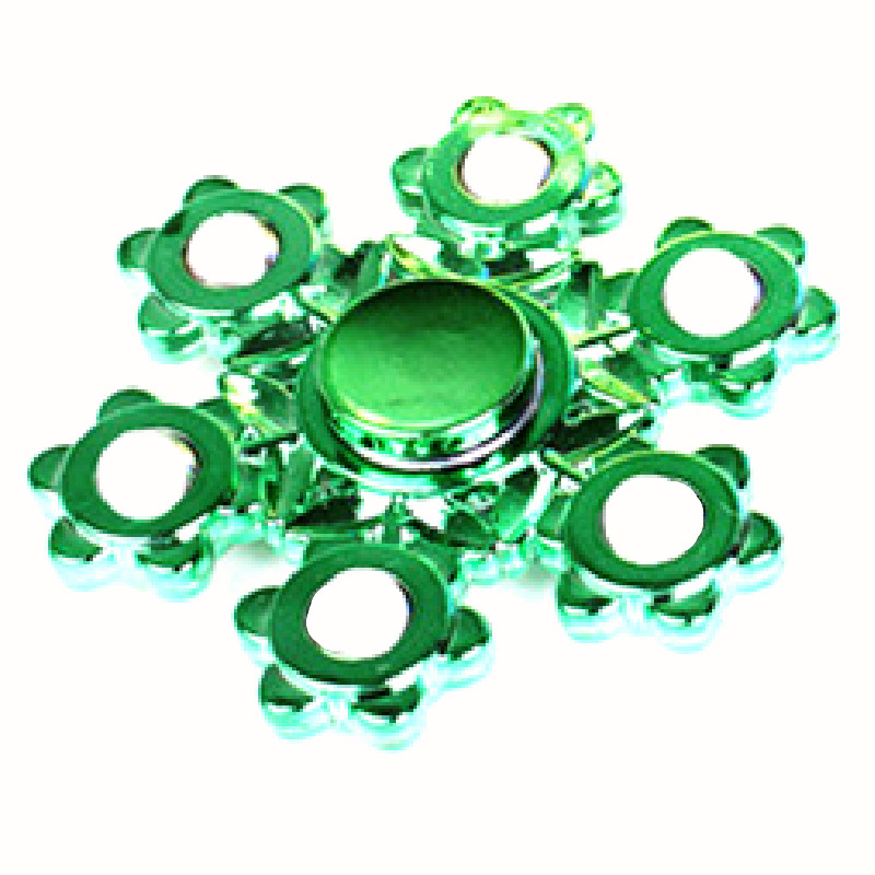 Factory direct sales of plastic hole finger gyroscopes, stress-relieving tip gyroscopes, handheld rotating educational equipment, toys, bubbles Item Picture