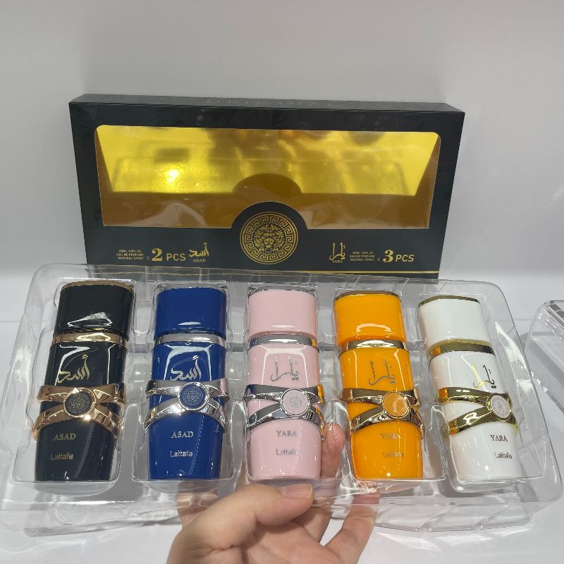 30ML*5PCS YARA perfume 5-in-1 set 2PCS man+3PCS woman Perfume YARA Perfume Specification image