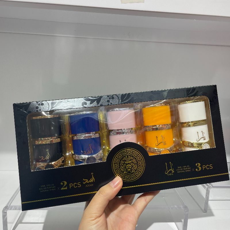 30ML*5PCS YARA perfume 5-in-1 set 2PCS man+3PCS woman Perfume YARA Perfume details Picture
