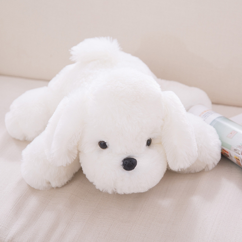 Wholesale of cartoon plush toys, cute dog dolls, adorable bed dolls, throw pillows and birthday gifts full figure