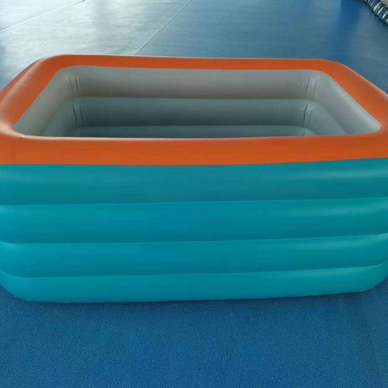 Children's home inflatable swimming pool, baby thickened bath tub, folding outdoor adult large thickened water play pool Specification drawing