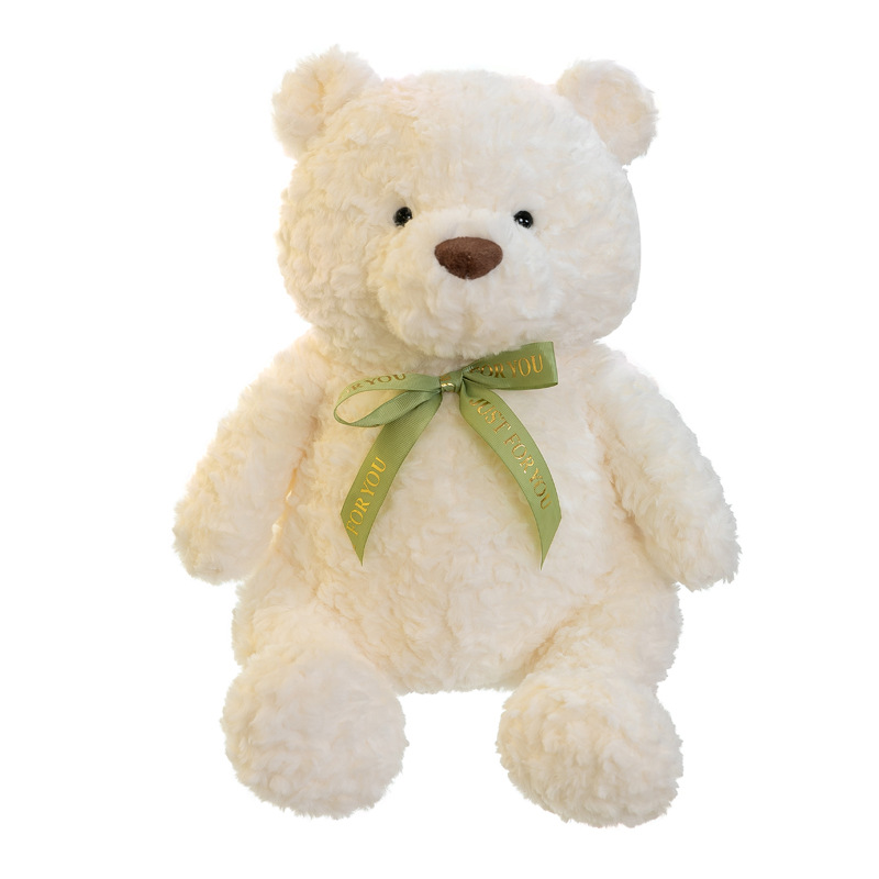 Cute teddy bear dolls, children's plush toys, Jiangyue bear dolls, cloth dolls, living room decorations, Christmas gifts Item Picture