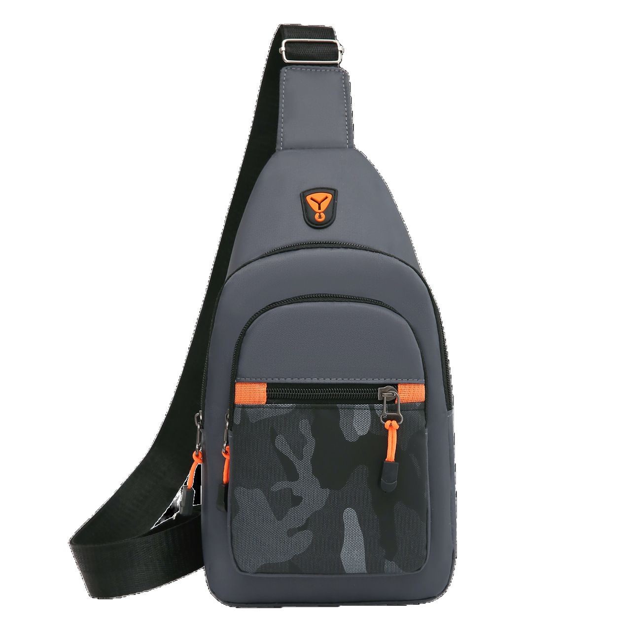 The new spring 2025 chest bag is fashionable, trendy, casual, stylish and simple crossbody bag with large capacity and portability. It is a Korean-style single-shoulder bag Item Picture