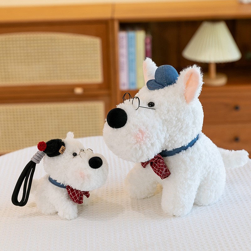 Wholesale of popular Highland dog plush toys, West Highland dog figurines, high-quality claw machines, and small event gifts Application Scenario