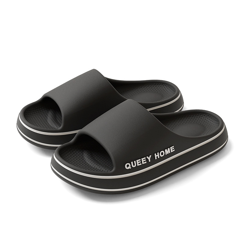 Kitchen anti-slip slippers for men, 2024 new eva, with a feeling of stepping on dirt, home use, thick-soled outerwear, chef's cool slippers for women, 450 Item Picture