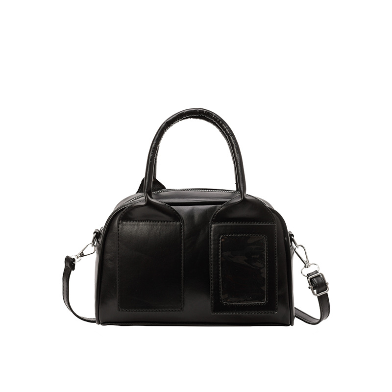 A new 2025 American retro hand-held bowling bag, a trendy, casual, high-end and elegant commuter crossbody bag for women Item Picture
