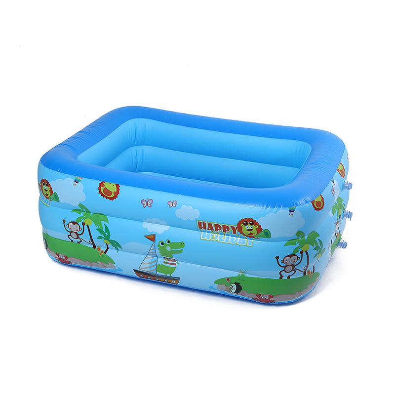 pvc high-density swimming pool, inflatable swimming pool, baby and adult home water play pool, thickened wear-resistant children's swimming pool Item Picture