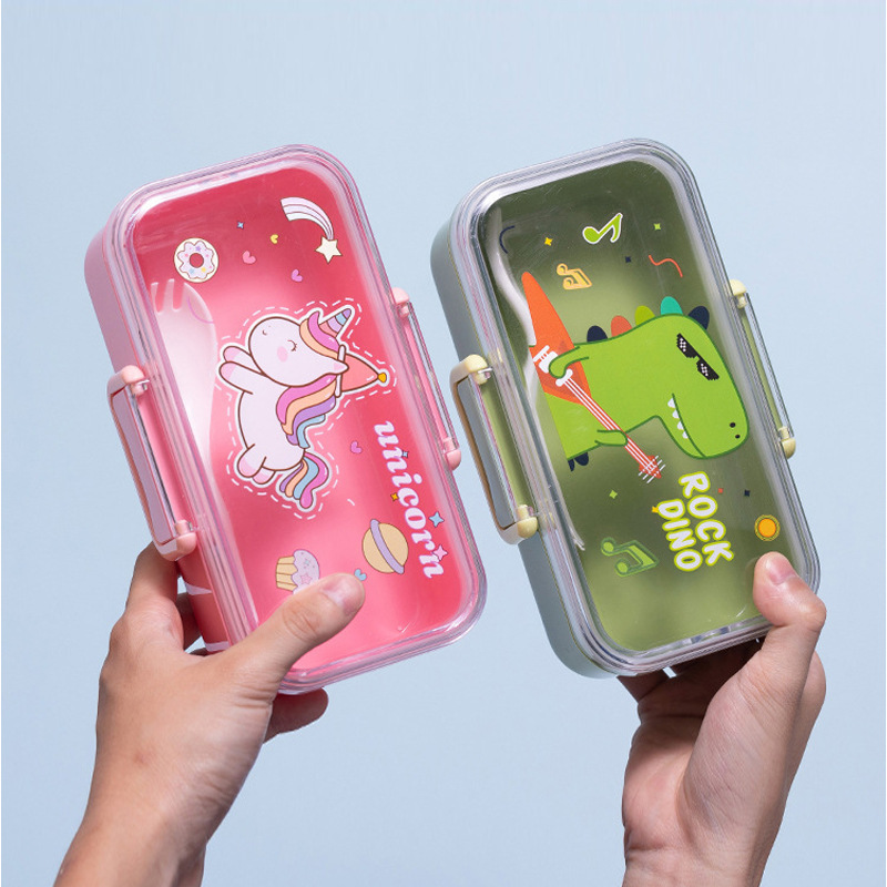 Hot-selling lunch boxes, children's cartoon lunch boxes, microwave-safe plastic lunch boxes Application Scenario