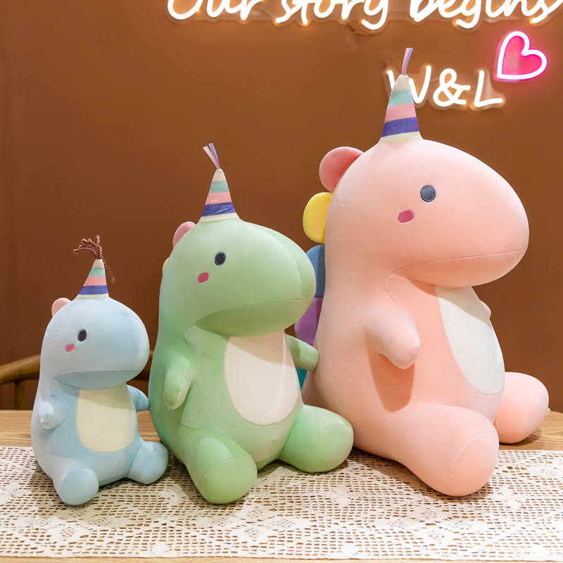 Wholesale creative gifts, dinosaur dolls, children's toys, large dinosaur plush dolls, sleeping pillows, consignment sales sources Application Scenario