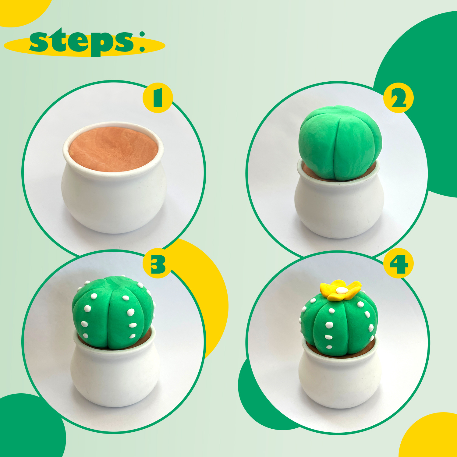 Wholesale of diy tools for ultra-light clay succulent flowerpots, children's colored clay, plasticine, and handmade clay toy sets Application Scenario
