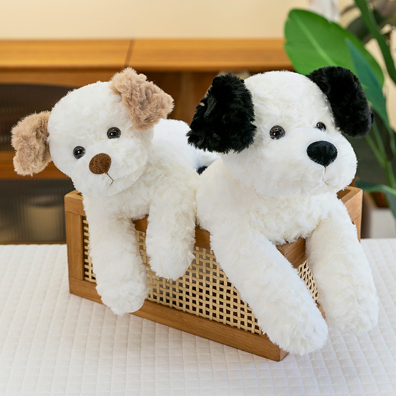 Cross-border new product: Papa Dog plush toy, cute puppy doll, bed sleeping pillow, children's New Year gift details Picture