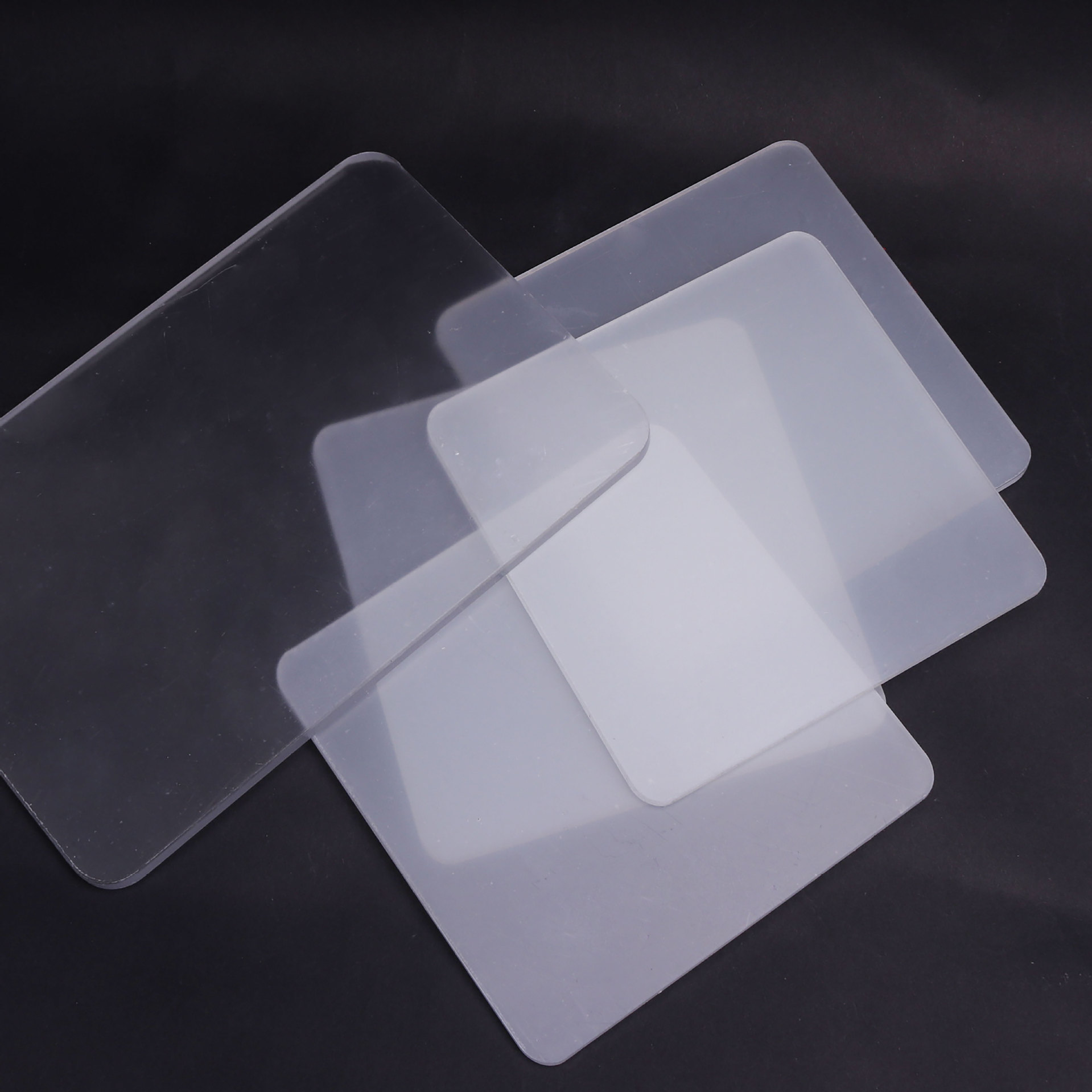 Transparent square clay press board, acrylic diy, handcrafted soft clay, ultra-light clay, clay tool, roller and rounder details Picture
