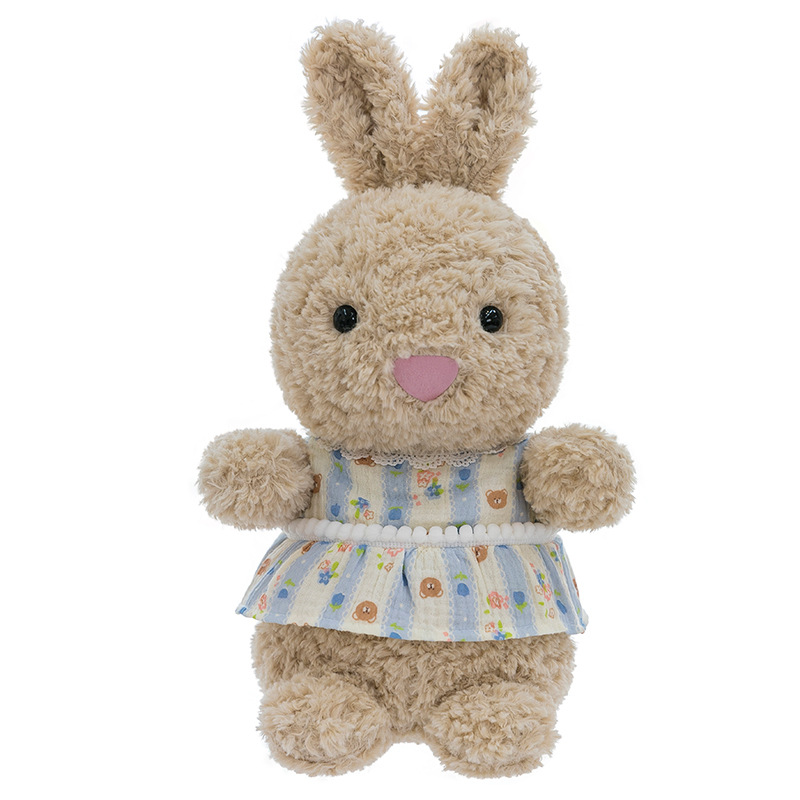 Internet-famous goodnight pajamas, little pig soothing dolls, cute little rabbits, plush toys, children's sleeping dolls as gifts Item Picture
