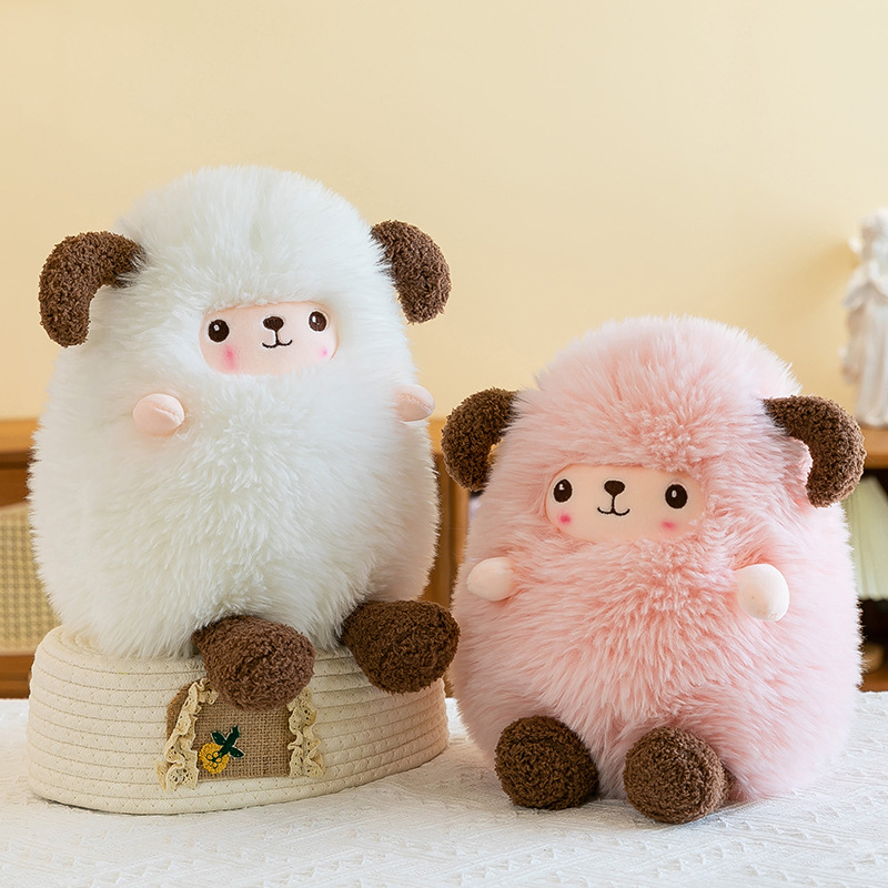 Toka plush toys, little sheep dolls, cartoon super soft dolls, bed companions, sleeping dolls, birthday gifts full figure
