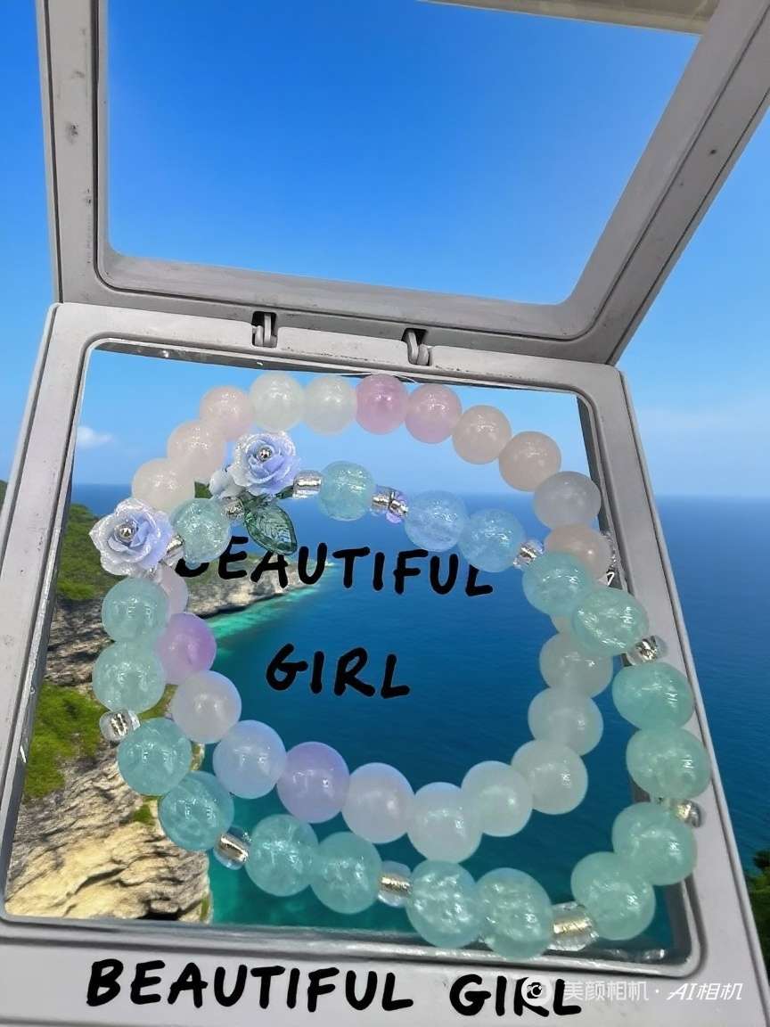 Crystal bracelet, simple women's jewelry, fashionable jewelry, couple's crystal bracelet, versatile women's crystal bracelet