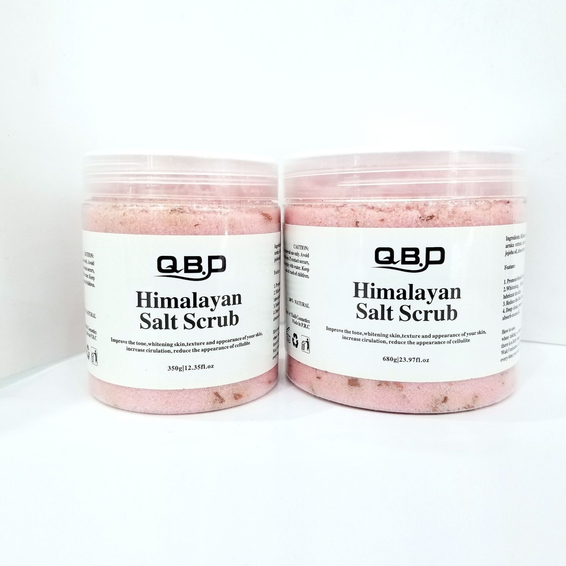 Cross-border exclusive Himalayan Bubble Body Scrub Bath Salt Deep Cleansing Gentle Exfoliating Scrub wholesale full figure