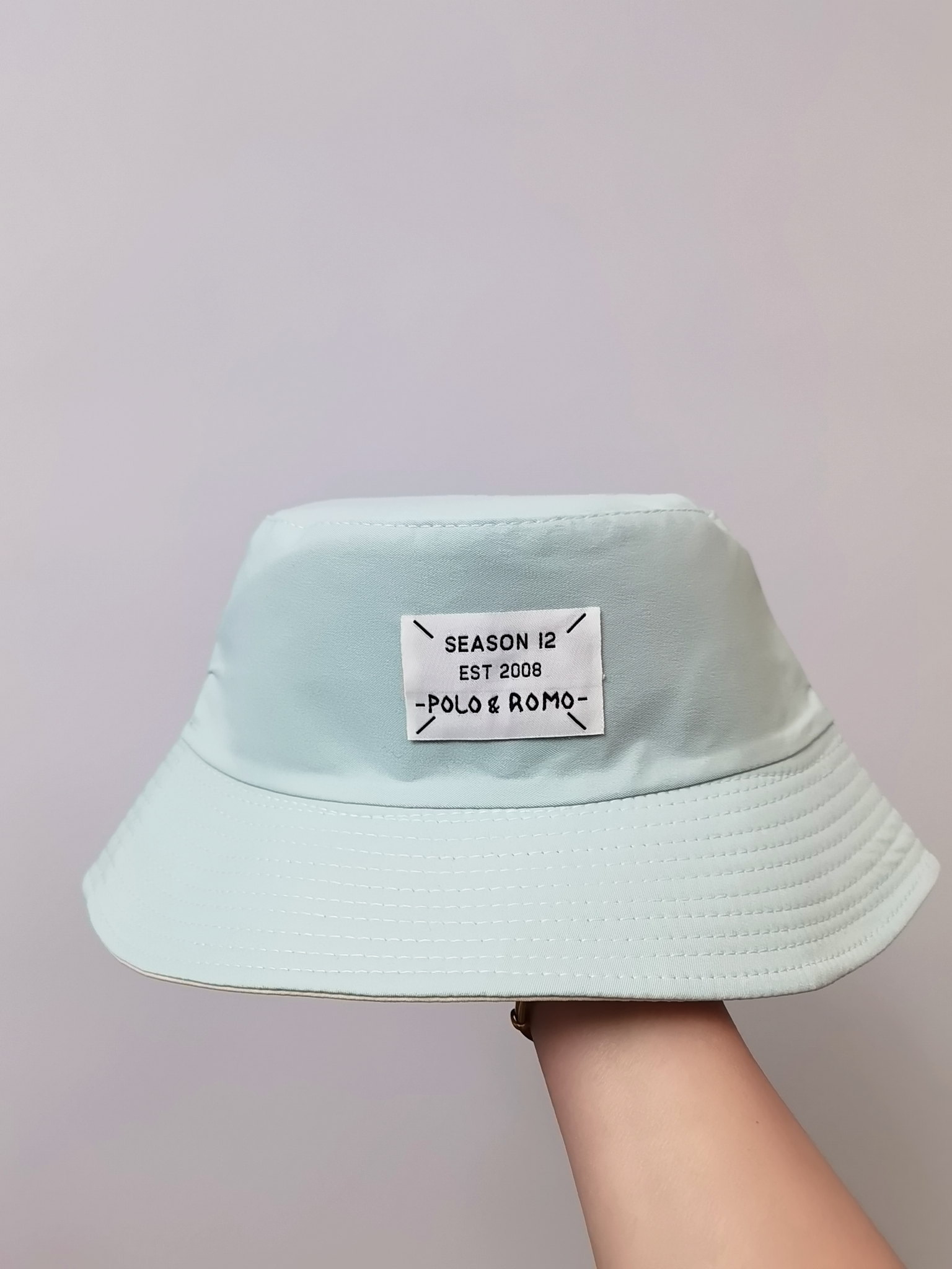 Spring and summer Korean bestsellers, alphanumeric logo, double-sided fisherman's hat for sun protection, simple, fashionable, versatile, foldable and easy to carry. Open to both men and women, adult cap size 58, head circumference, eight colors Specification drawing