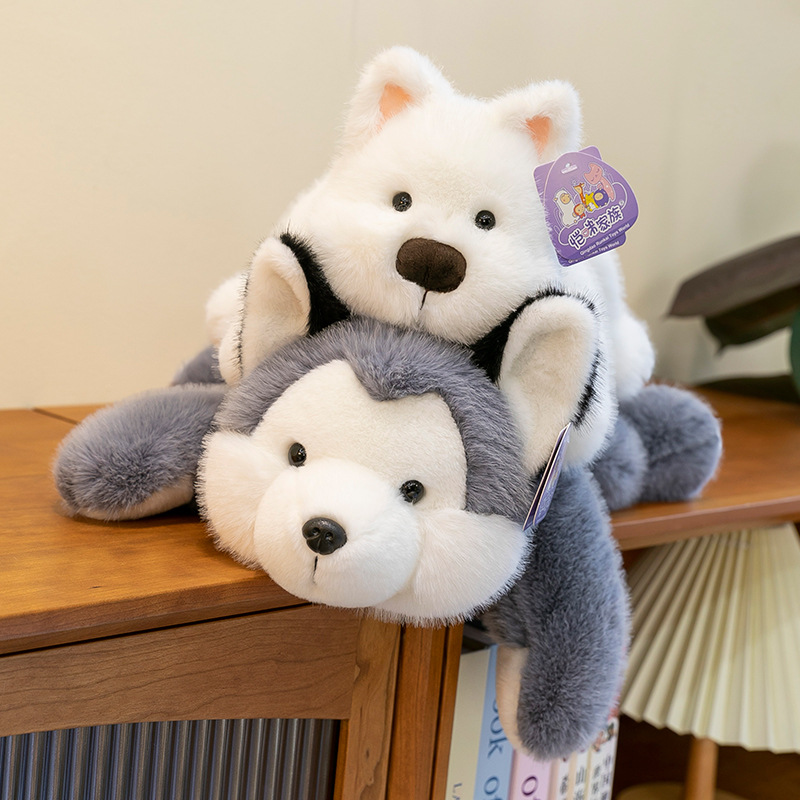 Genuine Dingdang Palm Treasure, Panda West Highland plush toys, capybara sloth dolls, car ornaments, fox wholesale details Picture