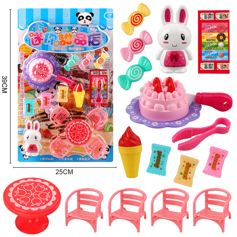 Free shipping board mini colored clay noodle machine, creative kitchen set, play house, children's clothing store matching toys details Picture