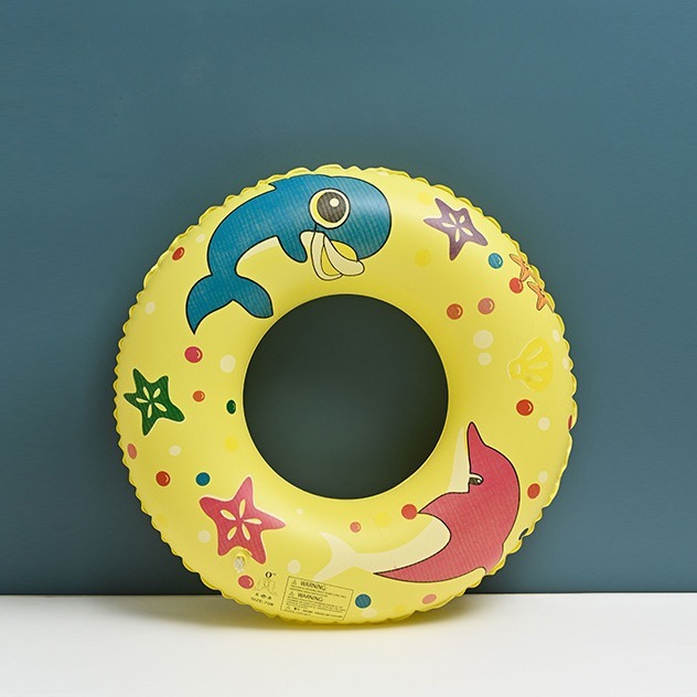 Wholesale Marine fish single-layer swimming rings, children's swimming rings, life buoys, armpit rings, PVC inflatable cross-border products are selling well Application Scenario